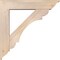 Ekena Millwork Olympic Traditional Smooth Bracket w/ Offset Brace, Douglas Fir, 7 1/2"W x 36"D x 36"H BKT0806X36X36OLY01SDF - alternate 2